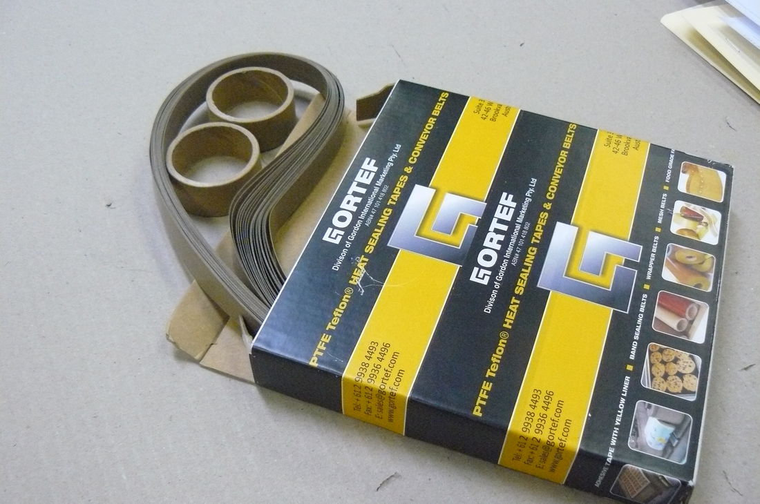 PTFE heat sealing bands